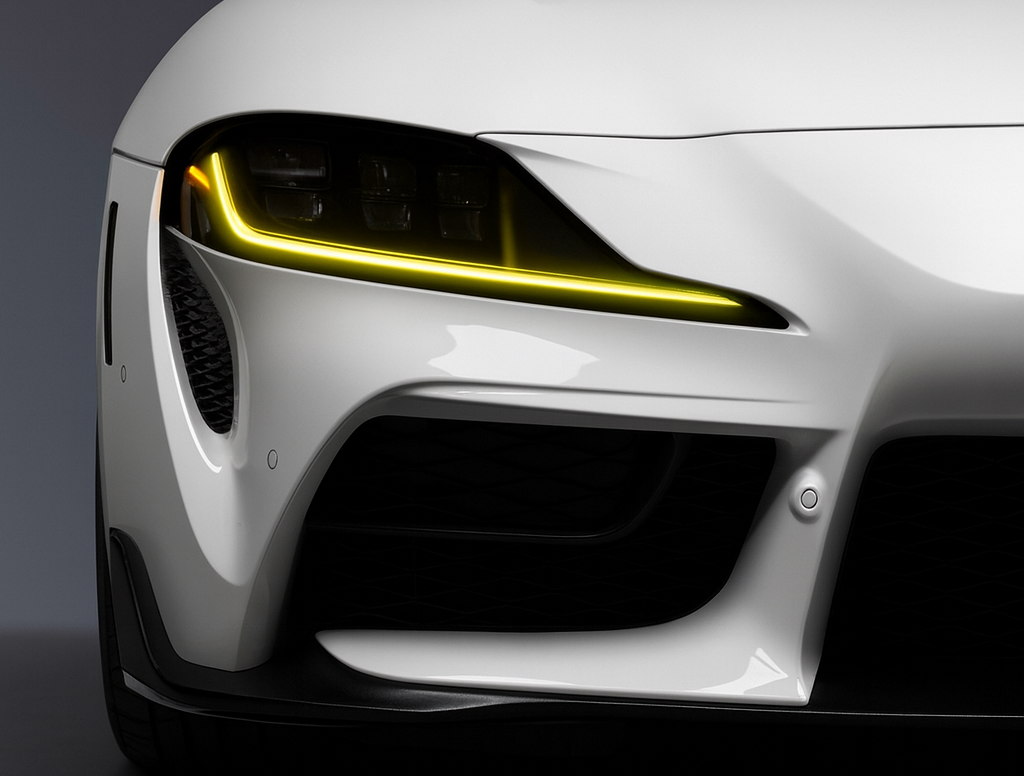 Toyota Supra A90 MK5 (2019–2024) Headlight Yellow DRL Upgrade Module