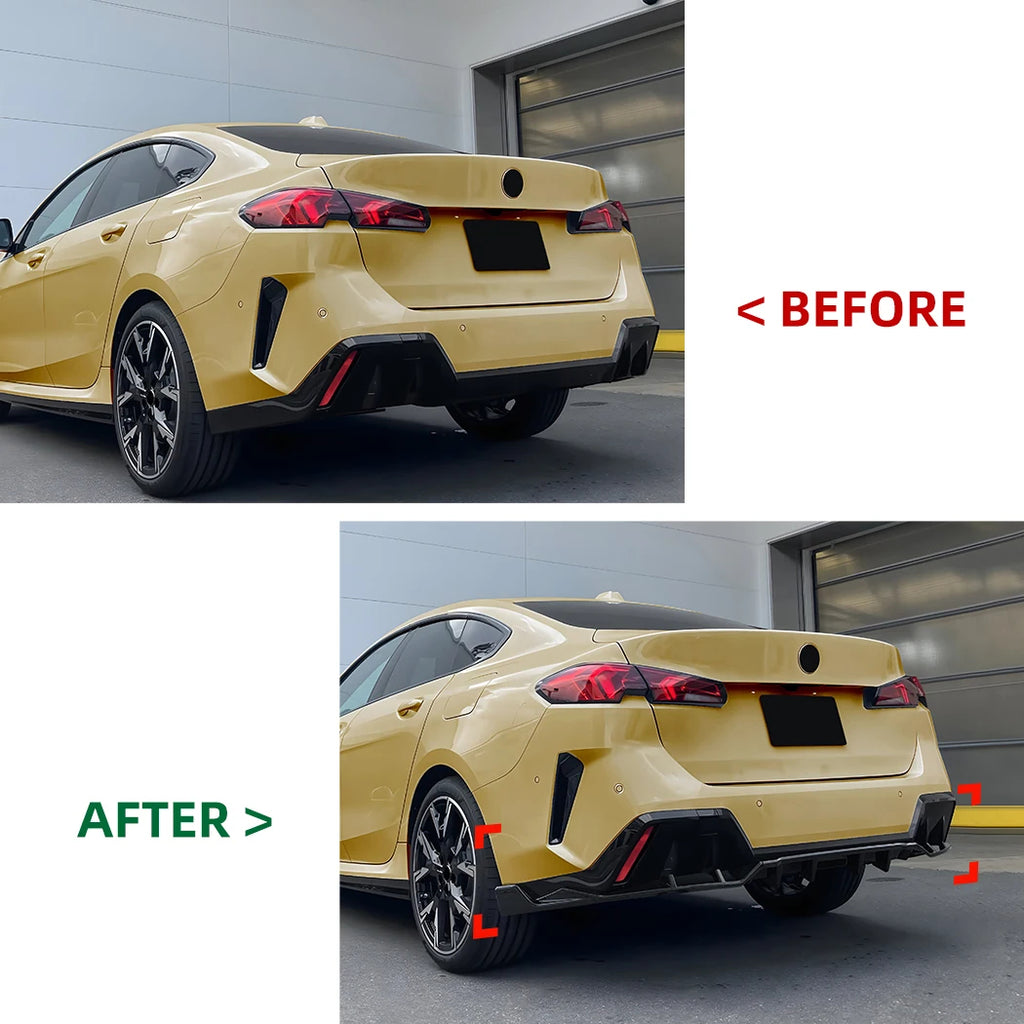 BMW 2 Series F74 M Sport (2025+) Rear Lip Spoiler Diffuser – Gloss Black ABS Body Kit Upgrade