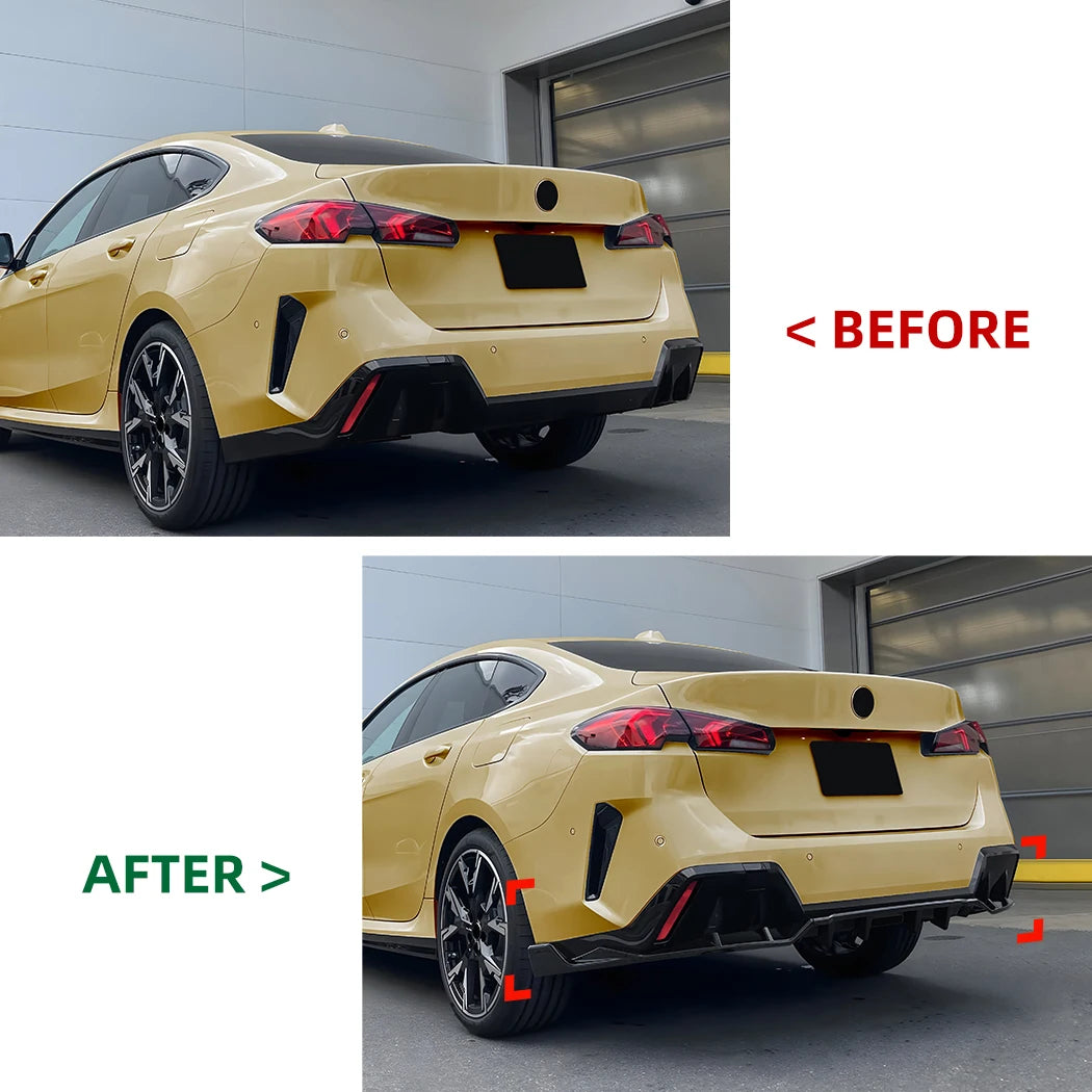 BMW 2 Series F74 M Sport (2025+) Rear Lip Spoiler Diffuser – Gloss Black ABS Body Kit Upgrade