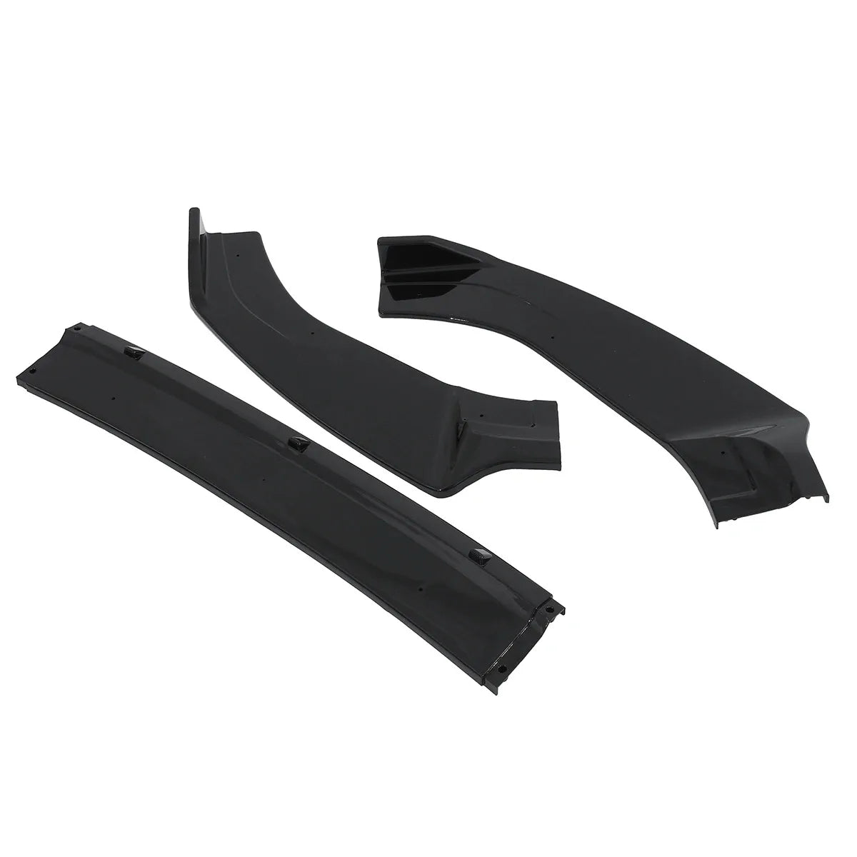 SEAT Leon MK3 Cupra Facelift 2017–2020 Front Bumper Lip Splitter – Gloss Black