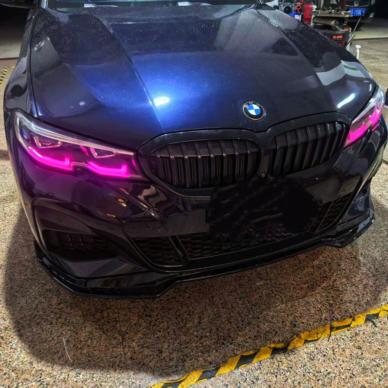 Applicable To BMW 3 Series G28 G20 Modified Day Running Light Mobile APP Adjustable Demon Eye Red DRL Lemon Color