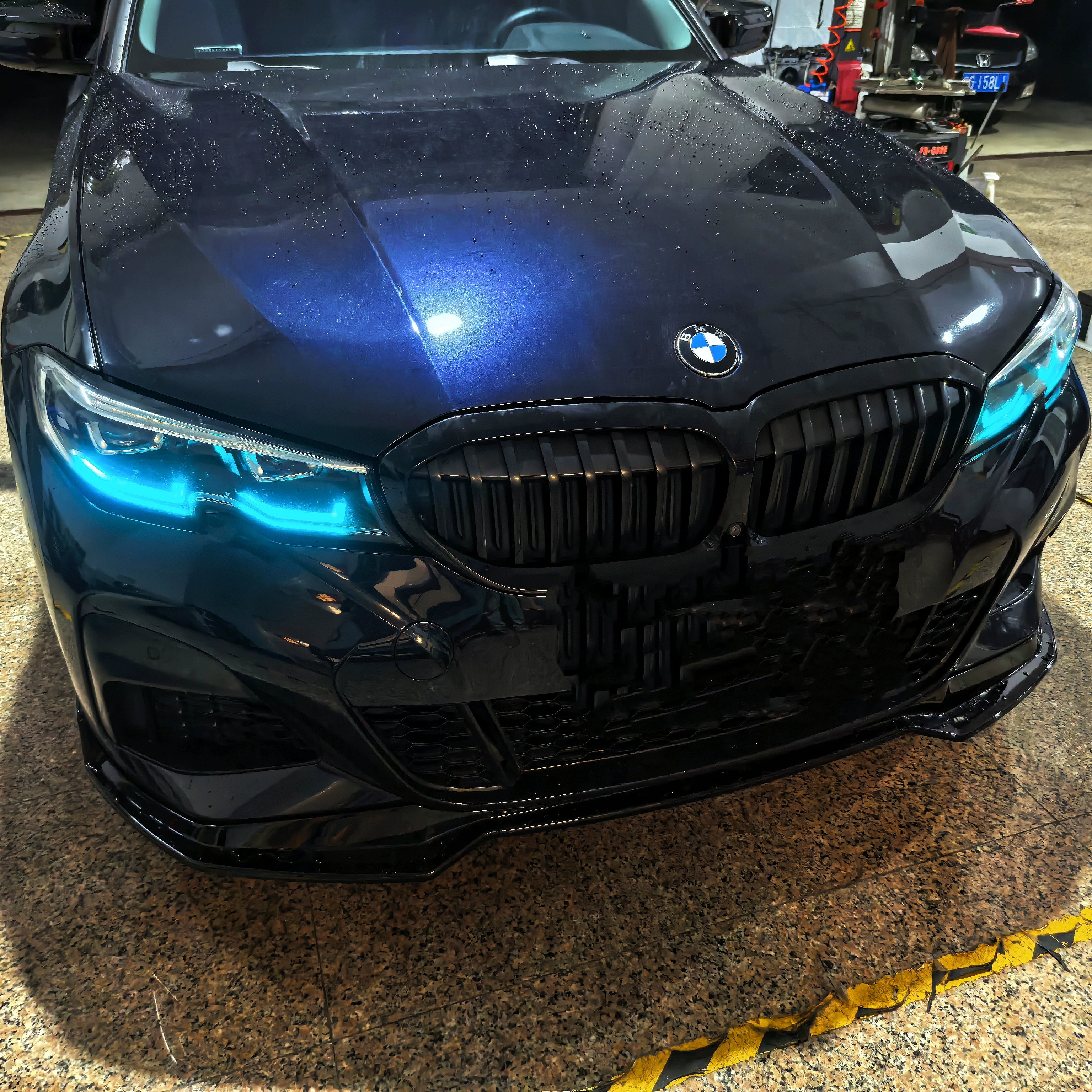 Applicable To BMW 3 Series G28 G20 Modified Day Running Light Mobile APP Adjustable Demon Eye Red DRL Lemon Color