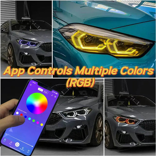 BMW 1 Series F40 F44 / 2 Series F44 DRL Color Change LED Module – CSL Golden Eye & RGB App Control
